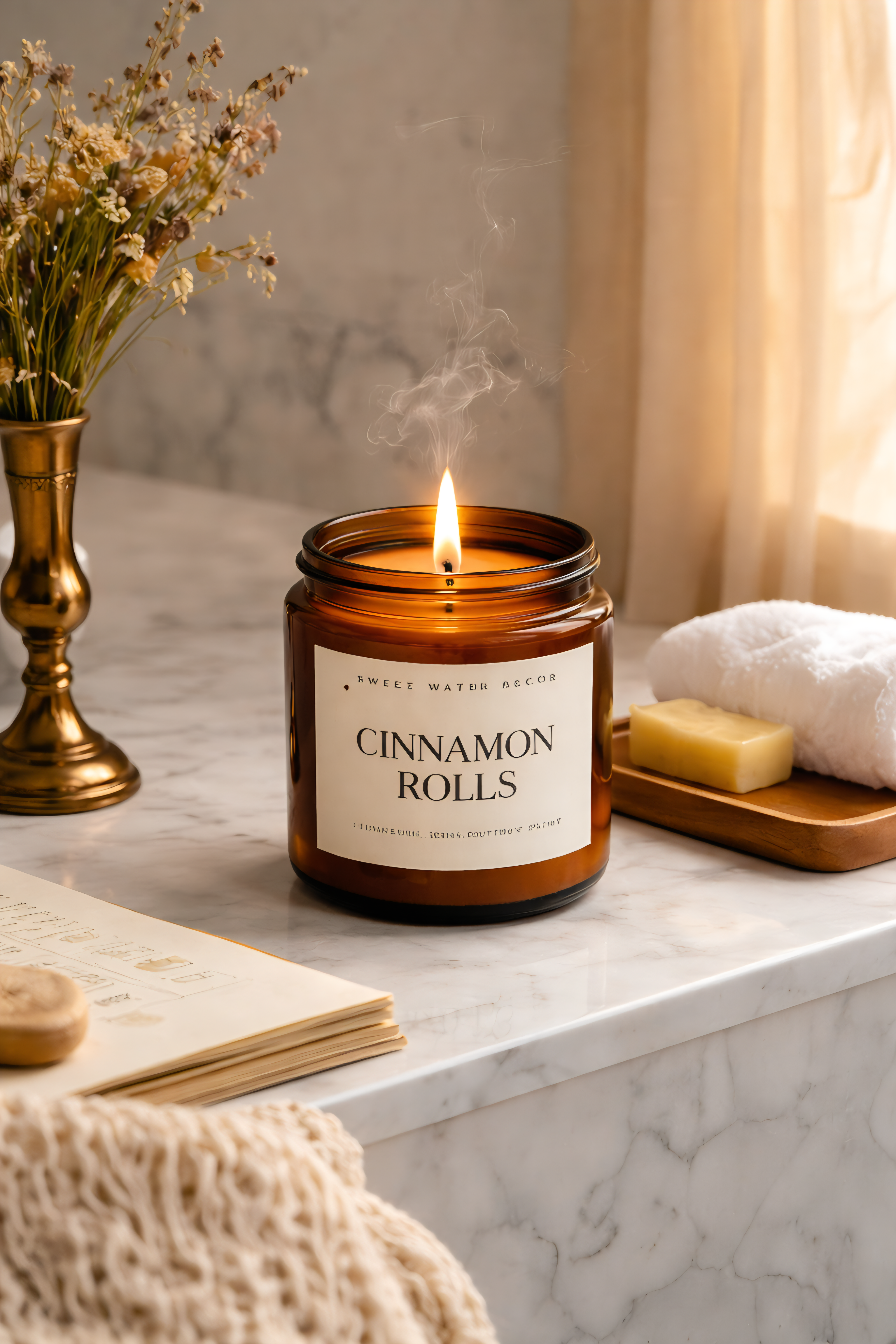 Cinnamon Rolls Candle