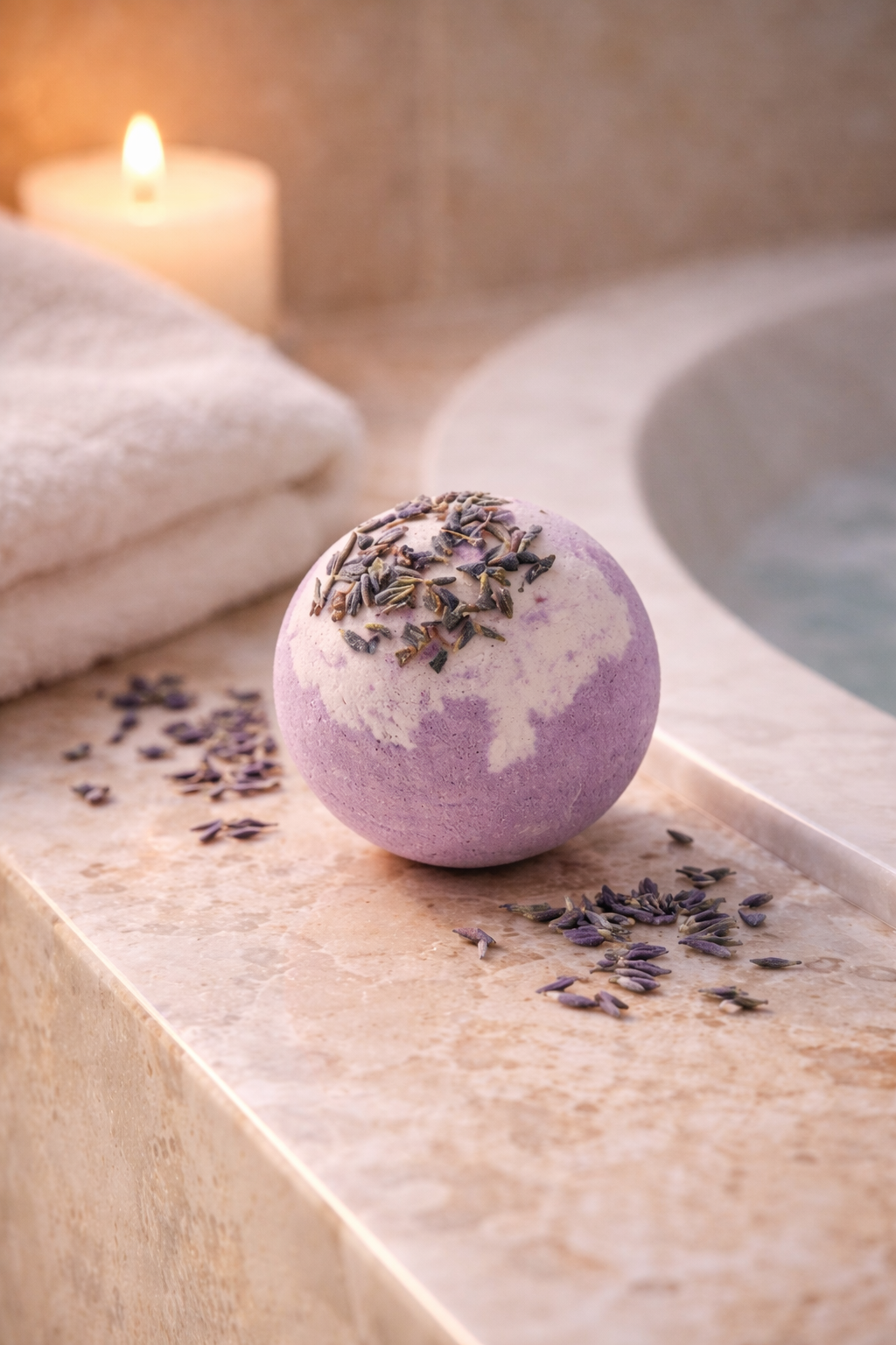Flower Petal Bath Bomb
